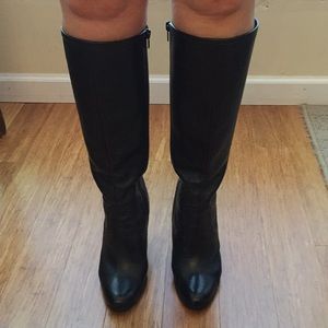 Ralph Lauren leather uppers Size 6M Black Boots - Bryce